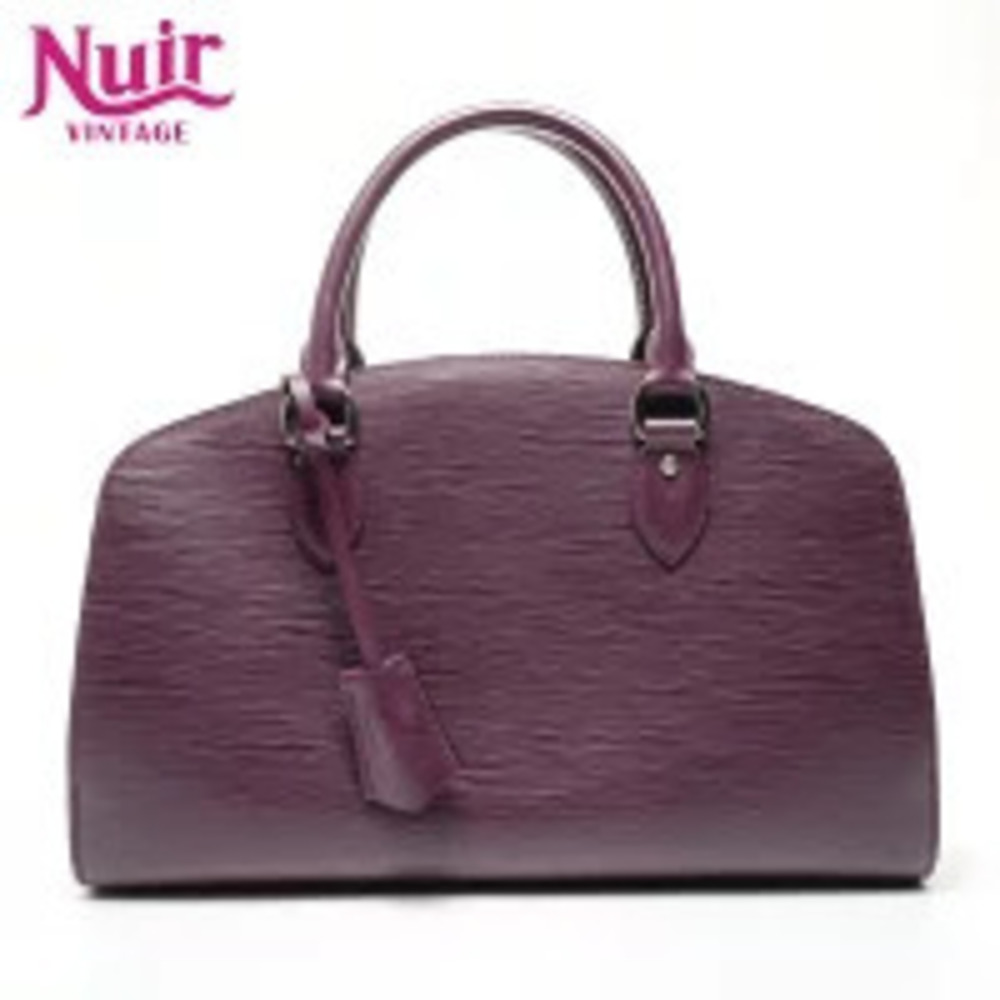 Louis Vuitton Epi Pont Neuf Handbag Purple